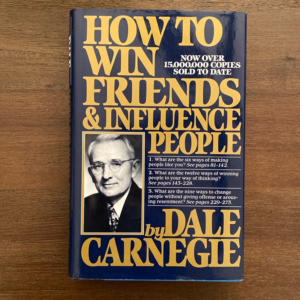 How to Win Friends & Influence People by Dale Carnegie (hardcover, 1981)